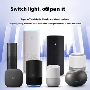 Jrump EU UK ussmart แผงสวิตช์ชนิด86สวิตช์ไฟแบบสัมผัสซิกบีแบบเดี่ยวพร้อม Alexa และ <span class=keywords><strong>Google</strong></span> 240เสียง V แรงดันไฟฟ้าสูงสุด - Product Image 2