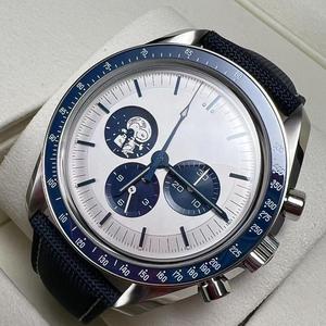 Reloj de Hombre de Moda con Esfera Azul, Cristal de Zafiro, Correa de Silicona, Movimiento Mecánico Automático 116622 42mm, Reloj de Lujo para Hombre - Product Image 4