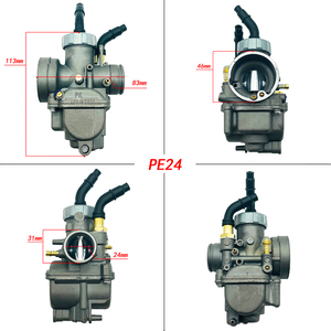 <span class=keywords><strong>คาร์บูเรเตอร์</strong></span>มอเตอร์ไซค์เหมาะสำหรับ24mmNSR125 PE24ประ KX80<span class=keywords><strong>คาร์บูเรเตอร์</strong></span>แต่งรถจักรยานยนต์แบบลูกสูบทองแดง KX100 - Product Image 6