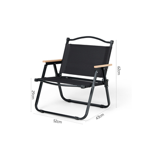 Wholesale Kermit Chair Custom Outdoor <b>Folding</b> Steel <b>Stool</b> for Camping Picnics Fishing Parks Portable Iron Bench for Traveling - Product Image 3