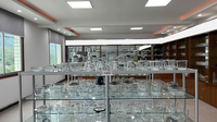Bar personnalisé 380ml boissons tasse en verre tasses à bière personnalisées avec des chopes en verre solides incassables