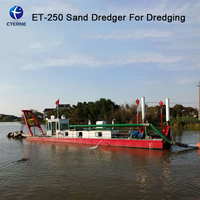 Kapal Keruk Hisap CSD400 dengan Tenaga Mesin 920kw untuk Proyek Pembersihan Dermaga dan Pengerukan Pasir