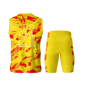 Top Usine Personnalisé Jeunesse Sublimation 7 sur 7 Maillot De Football Pantalon Femmes 7 sur 7 Gilet De Compression - Product Image 2