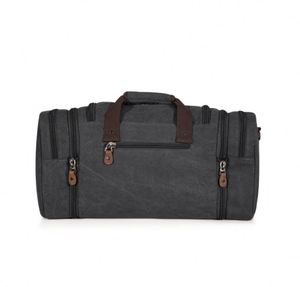 Free Sample Travel Canvas Duffel <b>Bag</b> for <b>Men</b> & Women 47L <b>Overnight</b> Weekend <b>Bag</b> - Product Image 3