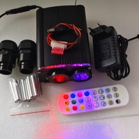Projecteur LED à fibre optique 2-en-1 RGBCTT 2026 le plus récent, ultra-lumineux, avec puce LED, contrôle par application IA, effet scintillant et étoile filante
