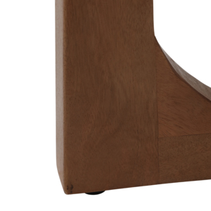 Tavolino da Caffè Minimalista Ovale con Piano in Marmo e Base in Legno, Arredamento per Soggiorno - Product Image 6