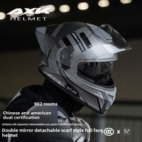 Casque de moto intégral homologué DOT en ABS avec double visière, prix d'usine, sécurité professionnelle pour la course, pour hommes et femmes adultes, vente en gros