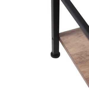 Kệ sách bằng gỗ tủ kệ sách với khung kim loại 4 lớp kệ giá lưu trữ công nghiệp kệ trưng bày - Product Image 6