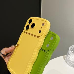 Funda Liquid Big Wave para iPhone 17 Pro Max, Compatible con iPhone 16 Pro, Color Caramelo 15, Simple 14 Suave - Product Image 3