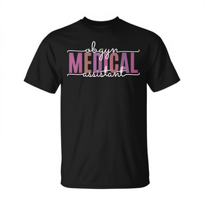 Camiseta de Asistente Médico de Obstetricia y Ginecología para Uso Promocional - Product Image 2