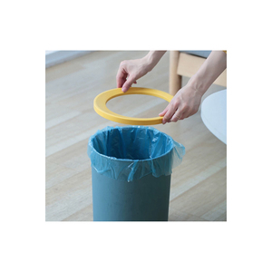 Poubelle carrée 12L à ouverture supérieure en plastique PP pour bureau, usage intérieur, sans couvercle, seau de rangement d'Istanbul - Product Image 4