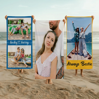 Wholesale Custom Beach Towels Quick Dry Custom Printed Swimming Sand Free Microfiber Beach Towels