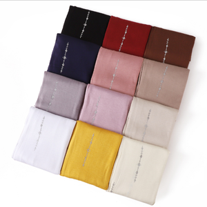 Charpe soire Homme chettah in Bộ Voan hijab moja tin tức dài ăn mặc khăn quàng cổ thiết lập với <span class=keywords><strong>lurex</strong></span> chifon Ombre trẻ em Jersey - Product Image 1