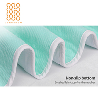 Tapis pliant tissé imperméable sous-tapis d'incontinence lavable avec 8 tasses d'absorption pour une utilisation hivernale enfants plus âgés et animaux de compagnie