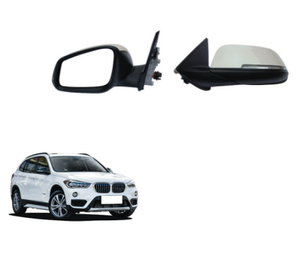 Espejo retrovisor negro para <span class=keywords><strong>BMW</strong></span> <span class=keywords><strong>X1</strong></span> (E84), calefacción eléctrica, señal de giro, plegable eléctrico, Memoria - Product Image 2