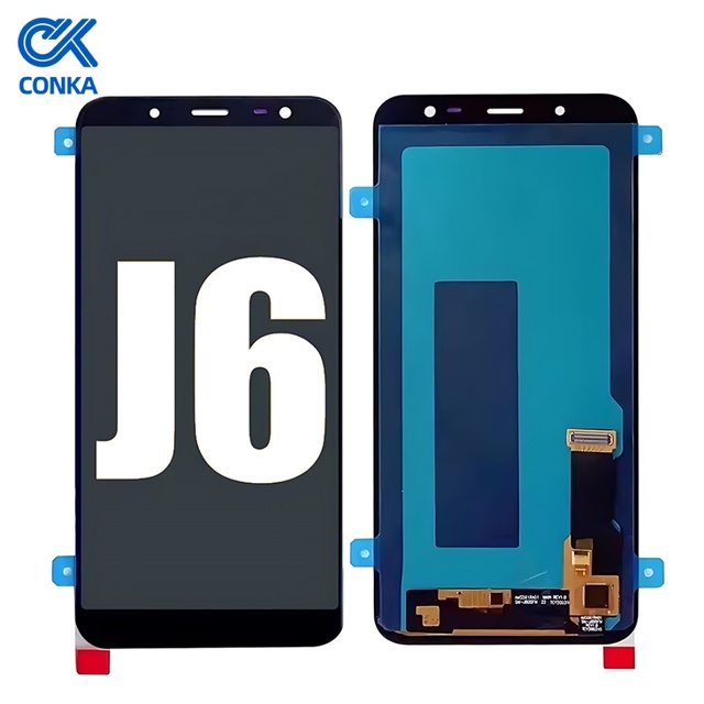 Original J6 OEM LCD Touch Screen Replacement High Quality Conka Brand ROHS CE Certified for Compatible 1 Year Warranty