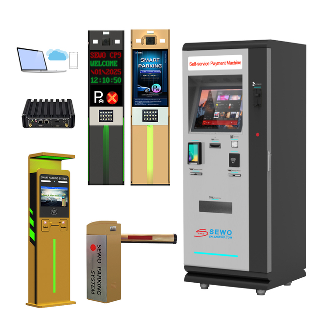 SEWO Automatic Car Ticket Vending Parking Machine for Shopping Mall Car Parking System