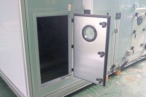 Unité de Traitement d'Air Modulaire (UTA) avec Roue de Récupération de Chaleur, Bobine de Refroidissement et de Chauffage, Système CVC Industriel pour Centrale de Conditionnement d'Ambiance Salle Blanche - Product Image 3