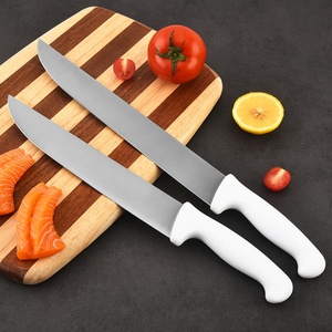 มีดตกปลาแบบพกพา มีดพับสำหรับตั้งแคมป์ OEM สแตนเลส ใบมีดทรงหยดน้ำ หนา 2 มม. พลาสติก 20 ซม. DIY เกรดอุตสาหกรรม - Product Image 5