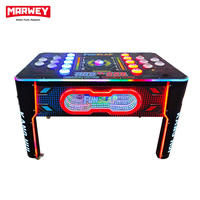 Machine de jeu d'arcade interactive 2 joueurs Naughty Bean Hit Hammer, populaire et très demandée, pour centre d'amusement intérieur et défi en arène