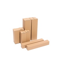 Boîte carrée en papier kraft écologique avec logo personnalisé, antichoc, faible MOQ, sac d'expédition à bulles, taille personnalisée en gros, n°222