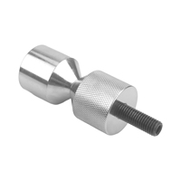 4 pièces de goupilles à double trou en acier inoxydable avec bride, goupilles d'alignement à deux trous de 1-1/8 et goupilles à double trou détachables de 1-5/8 avec bride
