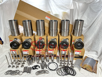 Kit de chemises de cylindre pour moteurs diesel Cummins 4BT, 6BT, 6CT, 6LT, 4BTA, 6BTA, 6CTA, QSX15, M11, NT855, X15, ISX – Kits de reconstruction pour excavatrices