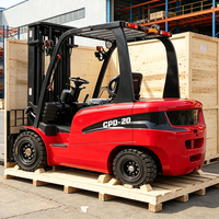 Chariot élévateur électrique industriel de haute qualité 3 tonnes 3,5 tonnes 4 tonnes 5 tonnes Moteur AC Batterie puissante Hauteur de levage
