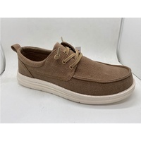 Chaussures de marche et de course légères et respirantes en toile antidérapante pour hommes avec massage lumineux pour le printemps et l'automne