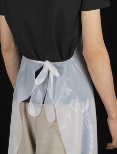 ผ้ากันเปื้อนพลาสติกแบบใช้แล้วทิ้งสำหรับร้านอาหาร ผู้ใหญ่ อาหารทะเล โพลีพลาสติก ลายกุ้งล็อบสเตอร์ สำหรับใช้ในครัวเรือน ราคาโรงงาน CFC - Product Image 3