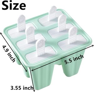 New Product Silicone Sticks Shape Popsicle Mold for Ice <b>Cream</b> Making - Product Image 5
