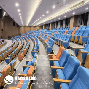 Sièges d'auditorium modernes semi-aluminium haut de gamme - Confortables, pliables et écologiques pour cinéma/école/salle de conférence - Product Image 3