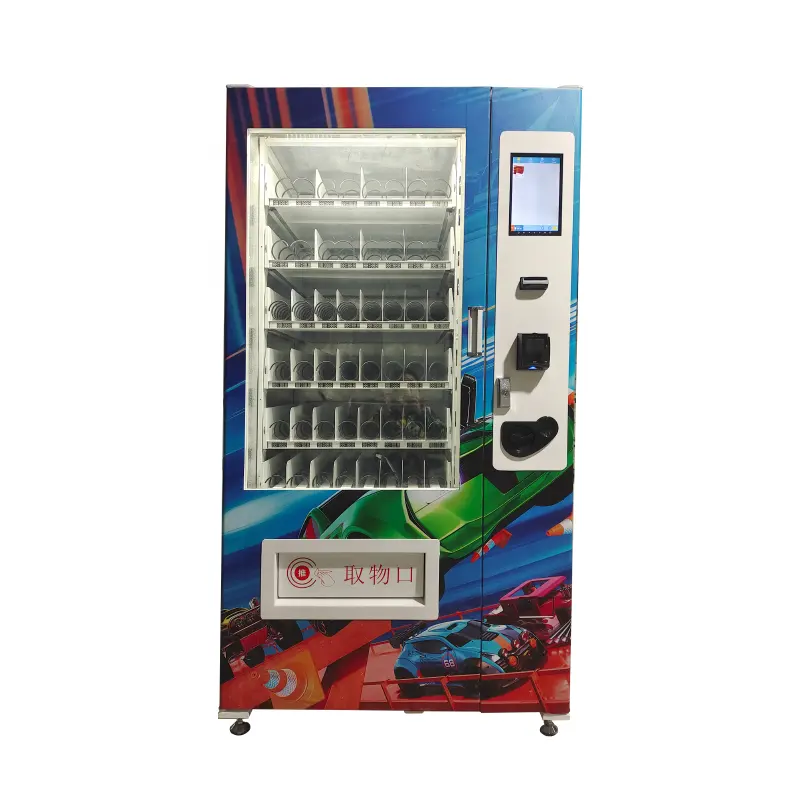 Máquina Expendedora de aperitivos y bebidas con máquina expendedora de botellas de alta calidad para alimentos y bebidas