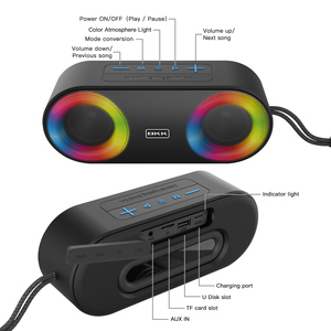 Loa Đôi Loa Bluetooth Chống Nước Nhỏ Cầm Tay Chống Nước IPX7 Công Suất 360 Mah 10W Âm Thanh Bass Nặng Bao Quanh 3000 - Product Image 5