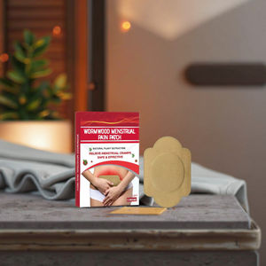 Absinthe Herbal Auto-Chauffant <span class=keywords><strong>Palais</strong></span> Chaud Froid et Chaud Abdominal Femme Soins Menstruels Corps Patch 6 Pièces Sûr - Product Image 4