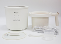 Portable Mini cuiseur à riz électrique ragoût fabricant petite soupe mijoteuse pour ménage RV utilisation extérieure en plastique pour voiture hôtel Application