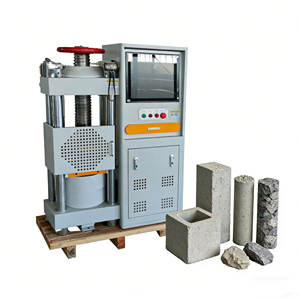 Máquina de Prueba de Compresión Automática Digital de Concreto de 2000 kN, Cumple con ASTM C39 e ISO 7500, Probador de Compresión de Barras Tipo C - Product Image 1
