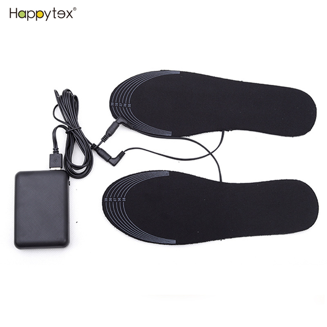 Hiqh Quality Winter Newest Custom USB Smart Heating Foot Pad Electric Insoles Heated for Indoor Outdoor Cold Weather