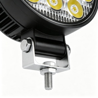 Superhelle 14 LED Runde Spot-Fahrleuchte für 4x4 SUV für ATV 48W Hochleistungs-Offroad-Nebelscheinwerfer-Set