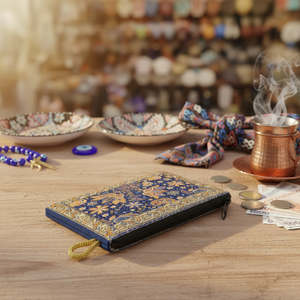 Monedero de recuerdo con diseño de flores turcas, tejido a mano. - Product Image 3