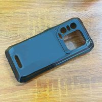 Coque arrière de téléphone portable en TPU souple transparent noir en gros pour smartphone robuste Blackview Xplore 1