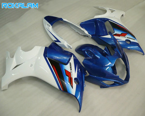 แฟริ่งสีน้ำเงินขาวสำหรับซูซูกิ คาทาน่า <span class=keywords><strong>GSX650F</strong></span> 2008 <span class=keywords><strong>2009</strong></span> 2010 2011 2012 2013 ชุดแต่ง GSX 650F 08-13 อะไหล่ตกแต่งรถมอเตอร์ไซค์ - Product Image 1