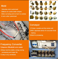 Machine à fabriquer des biscuits industriels et commerciaux, vente chaude 2022, machine à fabriquer des mini-biscuits en gros
