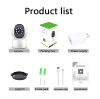 Caméra intelligente sans fil pour bébé, Audio bidirectionnel, Babyphone 360, sécurité domestique, Wifi, vidéo, moniteur pour bébé