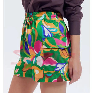 Short de course d'été pour femmes Design respirant personnalisé avec impression par sublimation Coupe ample Style jeunesse en gros - Product Image 4