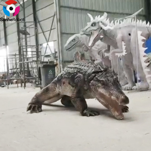 Костюм крокодила в натуральную величину из силикона для торговых центров и парков развлечений - Product Image 4