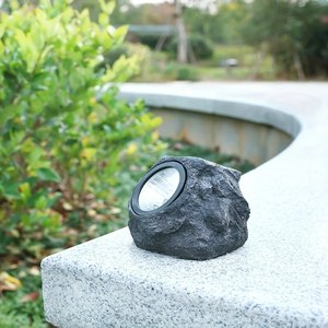 Lámpara Solar para Patio, Simulación de Piedra, Decoración para Jardín y Césped, Foco LED Impermeable - Product Image 5