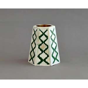 Quemador Bakhoor de nácar hecho a mano con patrón geométrico para una lujosa sala de estar a un precio asequible - Product Image 6