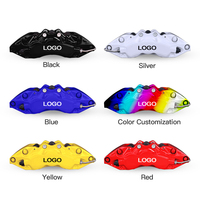 Nuevo Kit de Caliper de Freno de Aluminio Modificado para Caliper de 6 Pistones 9040 para Disco de Rotor de 355 mm y 380 mm para Hyundai SONATA TUCSON VERNA