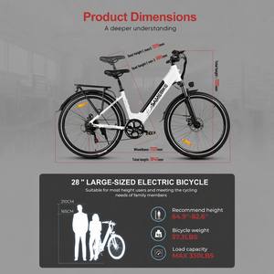 Bicicleta Eléctrica Samebike RS-A01 PRO 36V 15AH 250W500D de 26 Pulgadas con Batería de Litio, Entrega Rápida, Unisex, Disponible en Almacén de la UE - Product Image 5